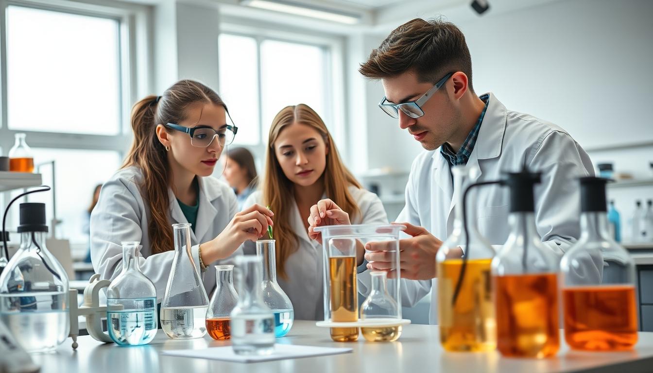 Modern university campus for students